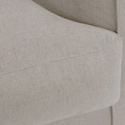 Canapé 2 Places*alinea Canapé 2 places fixe en tissu joint - Gris borie