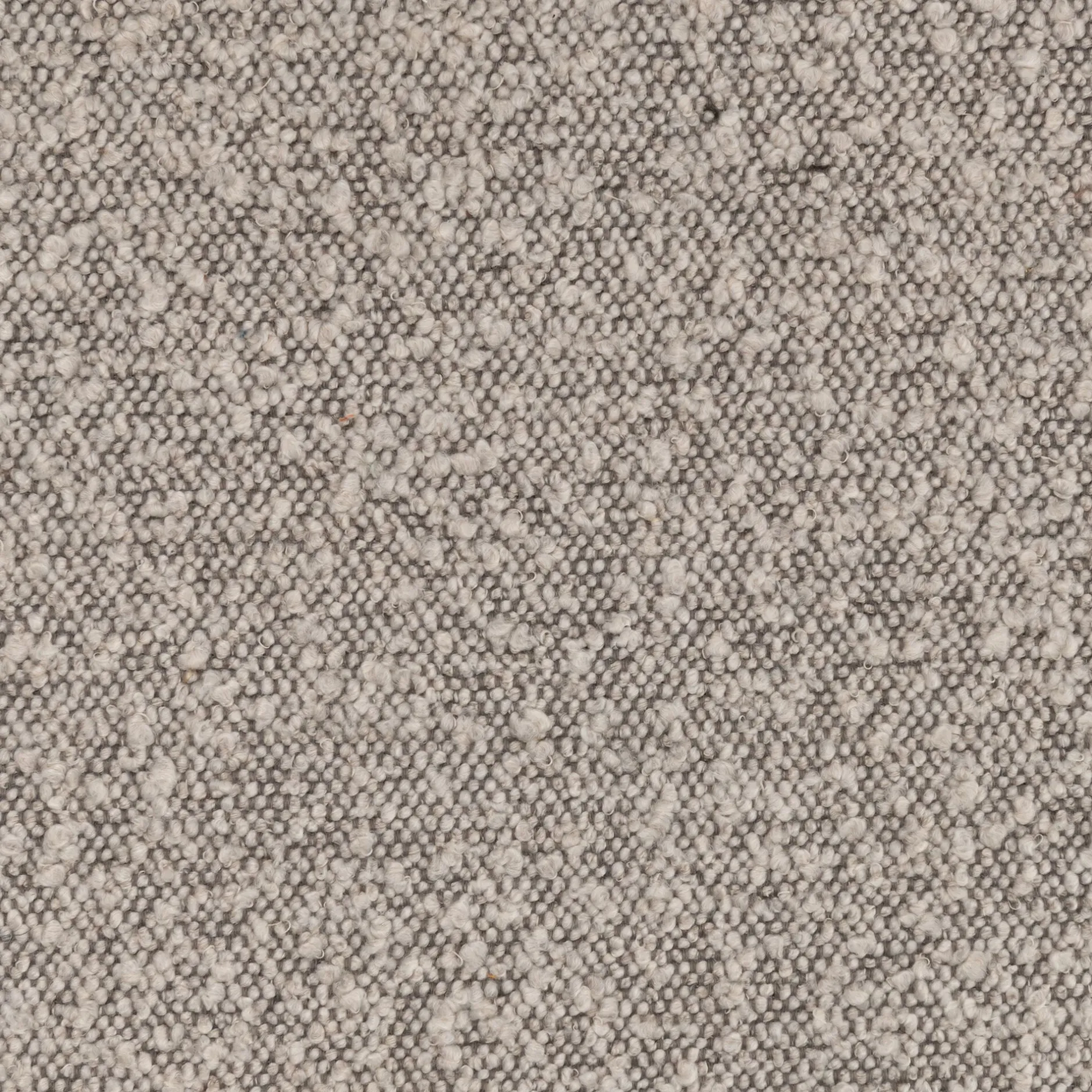 Canapé 4 Places*alinea Canapé 4 places fixe en tissu bouclette - Gris clair