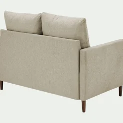 Canapé En Tissu|Canapé 2 Places*alinea Canapé 2 places fixe en tissu Loft - roucas Beige
