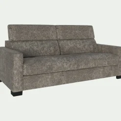 Canapé 3 Places|Canapé Fixe*alinea Canapé 3 places fixe en tissu Genesis avec accoudoirs 15cm - alpilles Beige