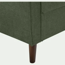 Canapé En Tissu|Canapé 2 Places*alinea Canapé 2 places fixe en tissu Loft - cèdre Vert