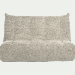 Canapé 3 Places|Canapé Fixe*alinea Canapé 3 places fixe en tissu chenille - roucas Beige