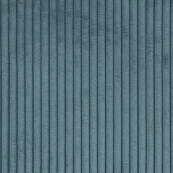 Canapé En Velours|Canapé 3 Places*alinea Canapé 3 places fixe en velours côtelé - Bleu