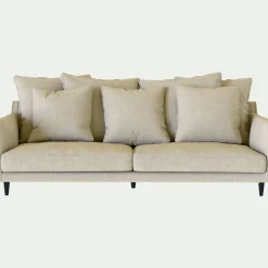 Canapé 4 Places*alinea Canapé 4 places fixe tissu mixte - alpilles Beige