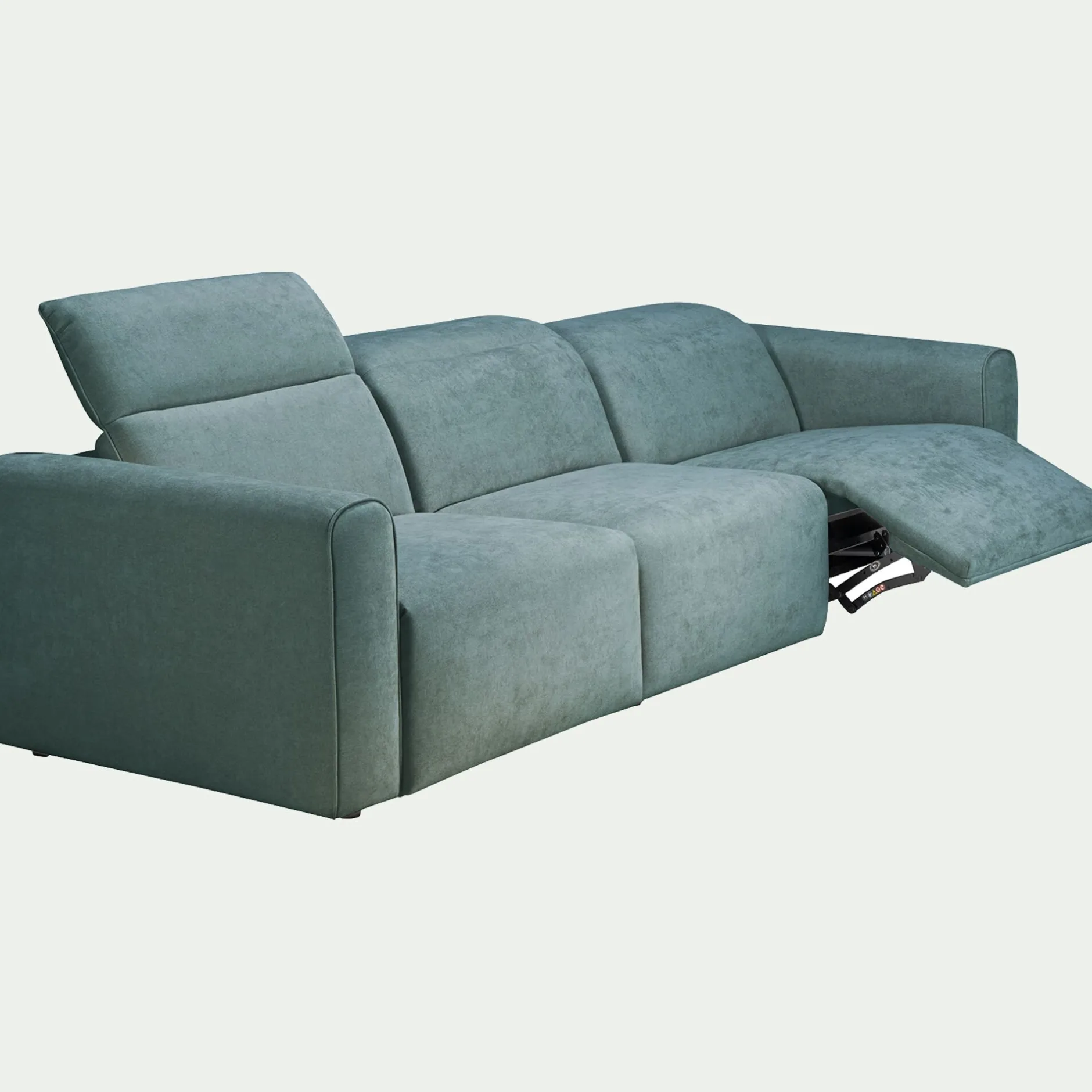 Canapé 5 Places*alinea Canapé 5 places relax droit en tissu - niolon Bleu