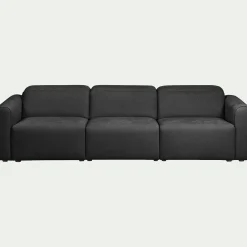 Canapé 5 Places*alinea Canapé 5 places relax gauche en tissu - Gris anthracite