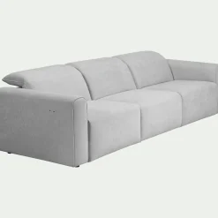 Canapé 5 Places*alinea Canapé 5 places relax gauche en tissu - Gris borie