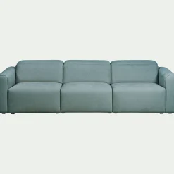 Canapé 5 Places*alinea Canapé 5 places relax gauche en tissu - niolon Bleu