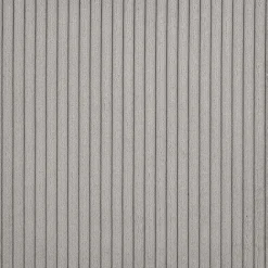 Canapé 4 Places|Canapé Fixe*alinea Canapé d'angle chaise longue droite fixe en velours côtelé Azores - borie Gris