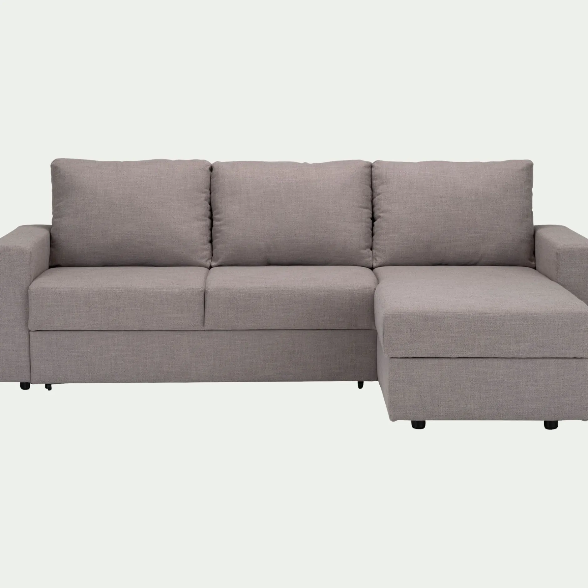 Canapé En Tissu|Canapé 4 Places*alinea Canapé d'angle réversible convertible en tissu - borie Gris