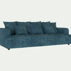 Canapé En Tissu|Canapé 5 Places*alinea Canapé fixe 5 places en tissu - figuerolles Bleu