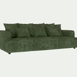 Canapé En Tissu|Canapé 5 Places*alinea Canapé fixe 5 places en tissu - cèdre Vert