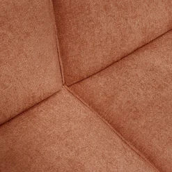 Canapé 4 Places|Canapé Fixe*alinea Canapé grand angle gauche fixe en tissu tramé - brun rustrel Marron