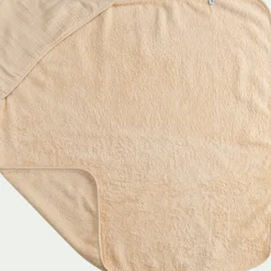 Bureau Enfant|Linge Pour Bébé*alinea Cape de bain en éponge bio 75x75cm - écru Beige