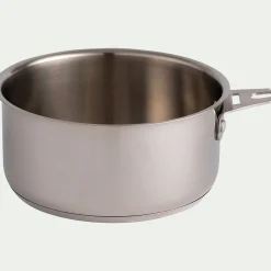 Casserole, Poêle Et Sauteuse*alinea Casserole en inox D18cm - métallisé Gris