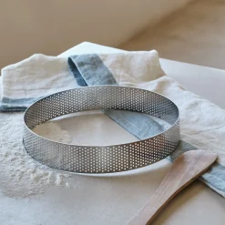 Moule À Gâteau|Emporte-Pièce Et Cercle À Pâtisserie*alinea Cercle de cuisson perforé en inox D20cm - Argenté