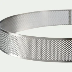 Emporte-Pièce Et Cercle À Pâtisserie|Moule À Gâteau*alinea Cercle de cuisson perforé en inox D24cm - Argenté