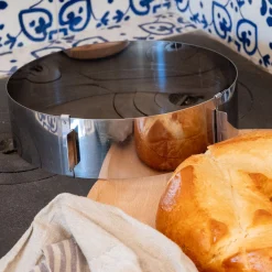 Emporte-Pièce Et Cercle À Pâtisserie|Moule À Gâteau*alinea Cercle réglable en inox D16cm à D28cm - Argenté