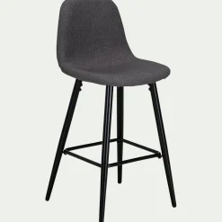 Tabouret Haut De Bar*alinea Chaise de bar - ardoise H66cm Gris