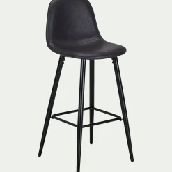Tabouret Haut De Bar*alinea Chaise de bar - H75cm Noir