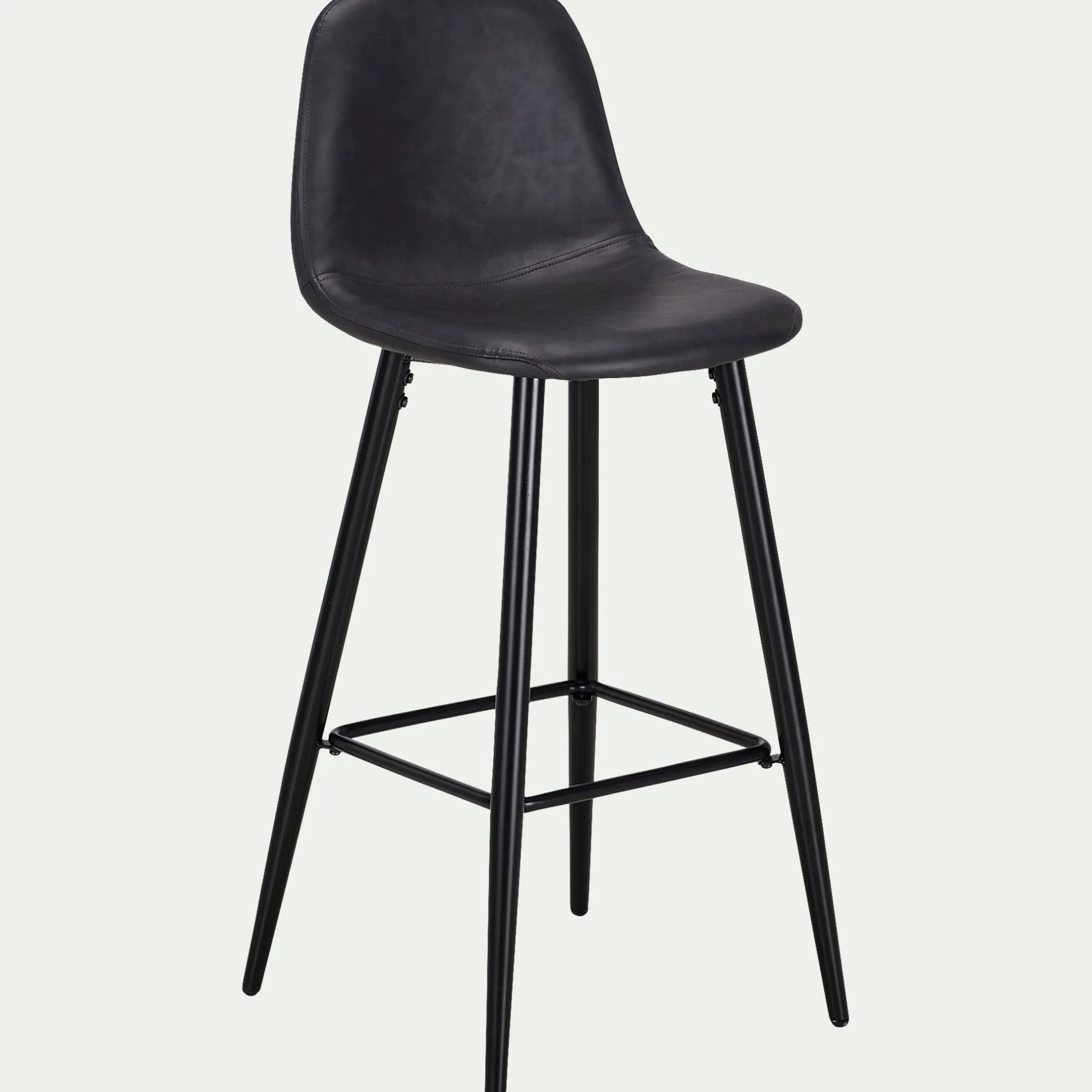 Tabouret Haut De Bar*alinea Chaise de bar - H75cm Noir