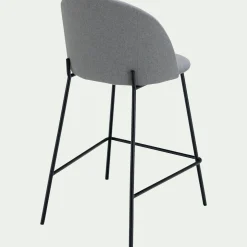 Tabouret Haut De Bar*alinea Chaise de bar en tissu H66cm - Beige