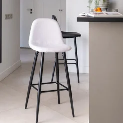 Tabouret Haut De Bar*alinea Chaise de bar H75cm - borie Gris