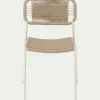 Chaise De Jardin*alinea Chaise de jardin en acier et cordage - beige