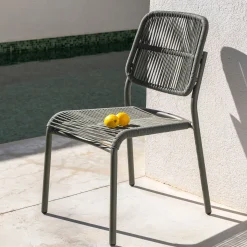 Chaise De Jardin*alinea Chaise de jardin en corde tissée - cèdre Vert