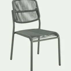 Chaise De Jardin*alinea Chaise de jardin en corde tissée - cèdre Vert