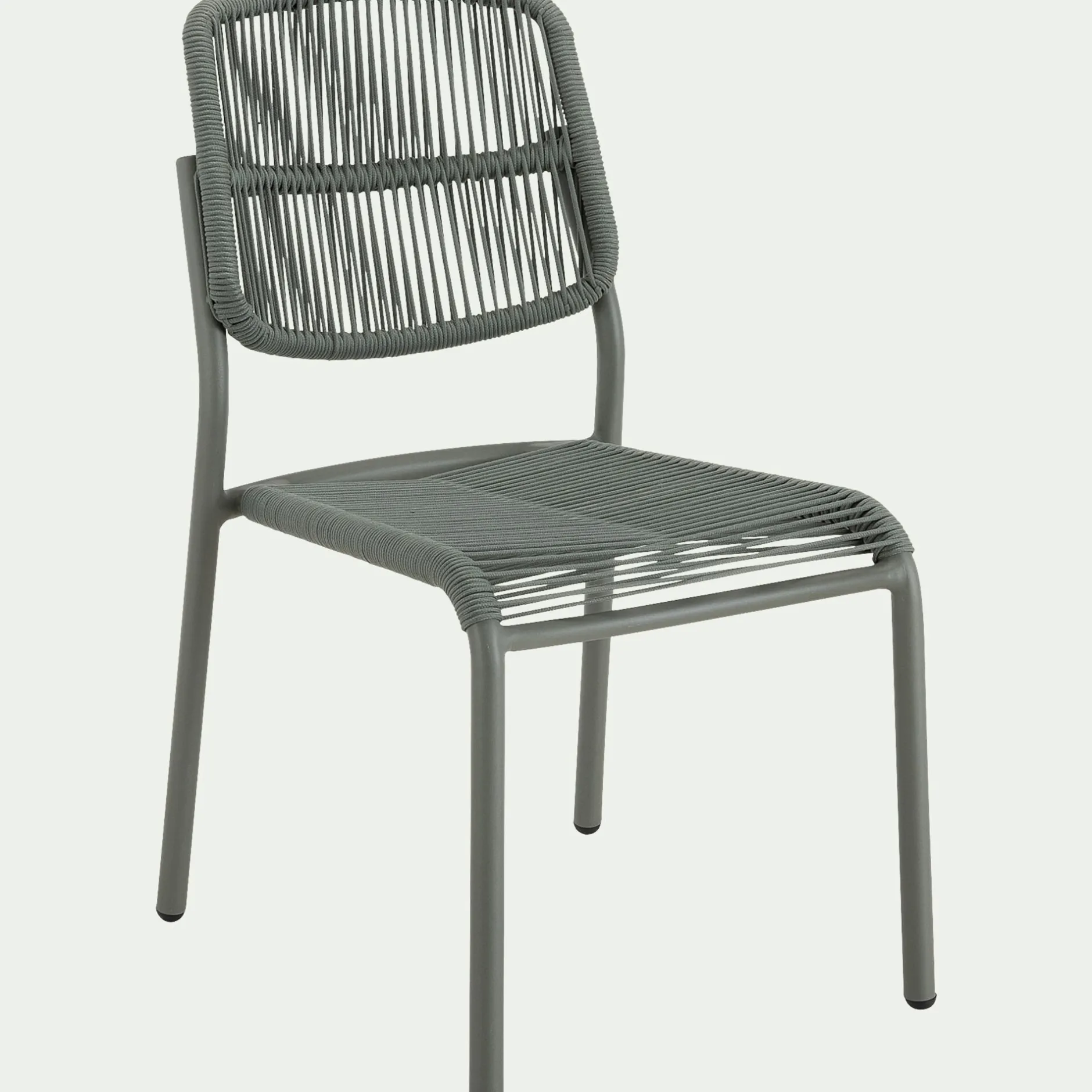 Chaise De Jardin*alinea Chaise de jardin en corde tissée - cèdre Vert