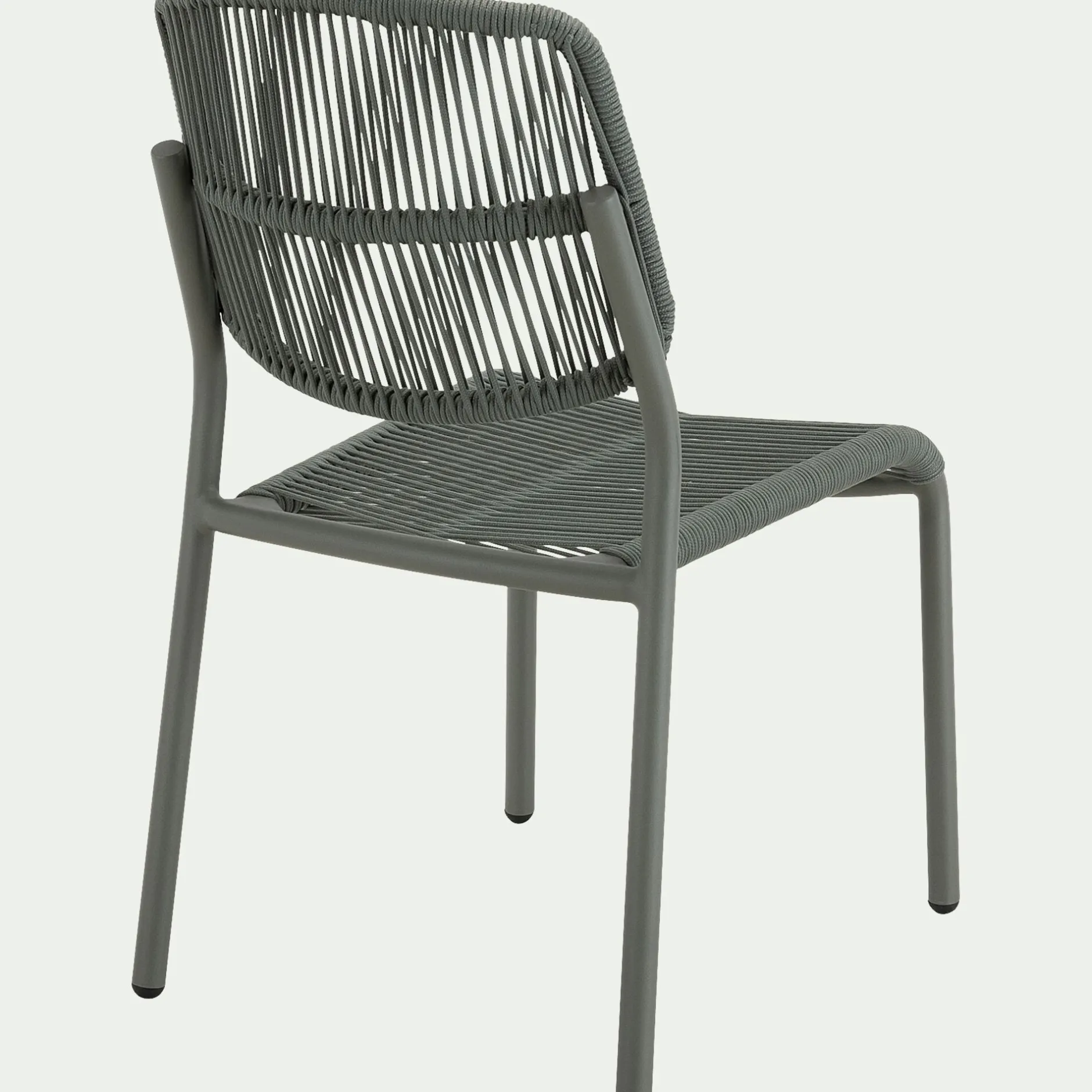 Chaise De Jardin*alinea Chaise de jardin en corde tissée - cèdre Vert