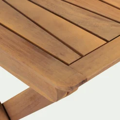 Chaise De Jardin*alinea Chaise de jardin pliante en acacia huilé - Bois foncé