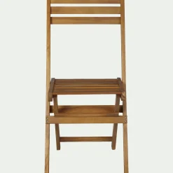 Chaise De Jardin*alinea Chaise de jardin pliante en acacia - Bois clair