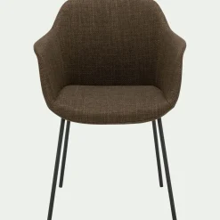 Chaise De Salle À Manger*alinea Chaise de repas avec accoudoirs en tissu - cèdre Vert
