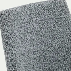 Chaise De Salle À Manger*alinea Chaise de repas en tissu bouclette rasé - clair Gris