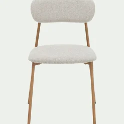 Chaise De Salle À Manger*alinea Chaise de repas en tissu - Beige