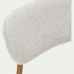 Chaise De Salle À Manger*alinea Chaise de repas en tissu - Beige