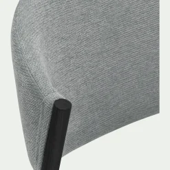 Chaise De Salle À Manger*alinea Chaise de repas épurée en tissu - Gris