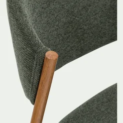 Chaise De Salle À Manger*alinea Chaise de repas épurée en tissu - Vert