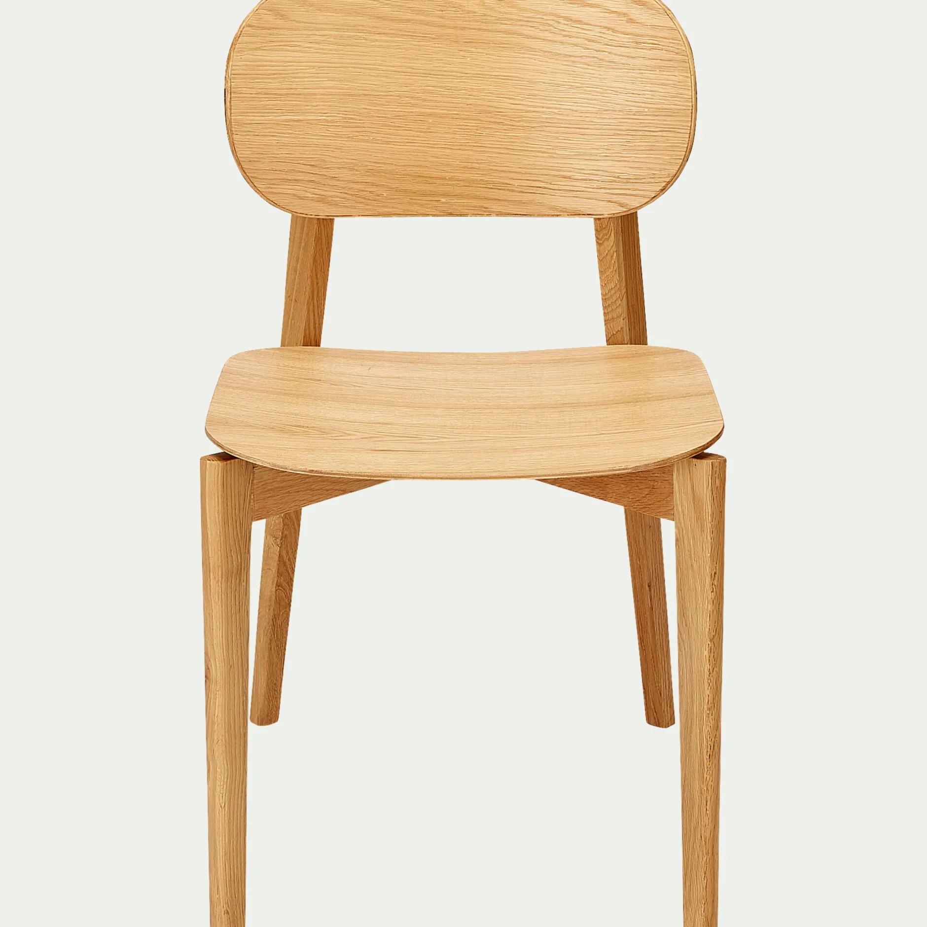 Chaise De Salle À Manger*alinea Chaise en bois de chêne - Bois clair