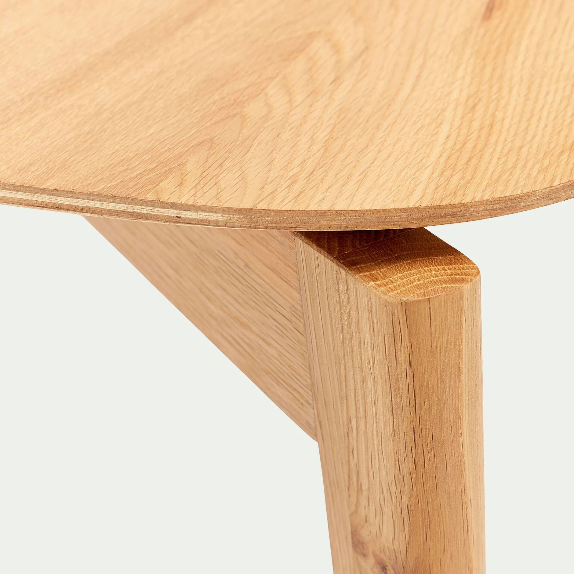 Chaise De Salle À Manger*alinea Chaise en bois de chêne - Bois clair