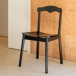 Chaise De Salle À Manger*alinea Chaise en bois de hêtre massif - Noir