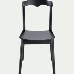 Chaise De Salle À Manger*alinea Chaise en bois de hêtre massif - Noir