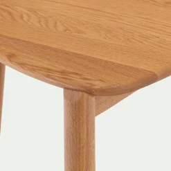 Chaise De Salle À Manger*alinea Chaise en chêne massif sans accoudoirs - Bois clair