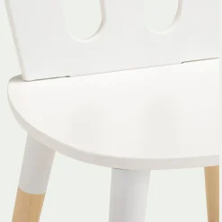 Table Et Chaise Enfant*alinea Chaise enfant en bois - Blanc