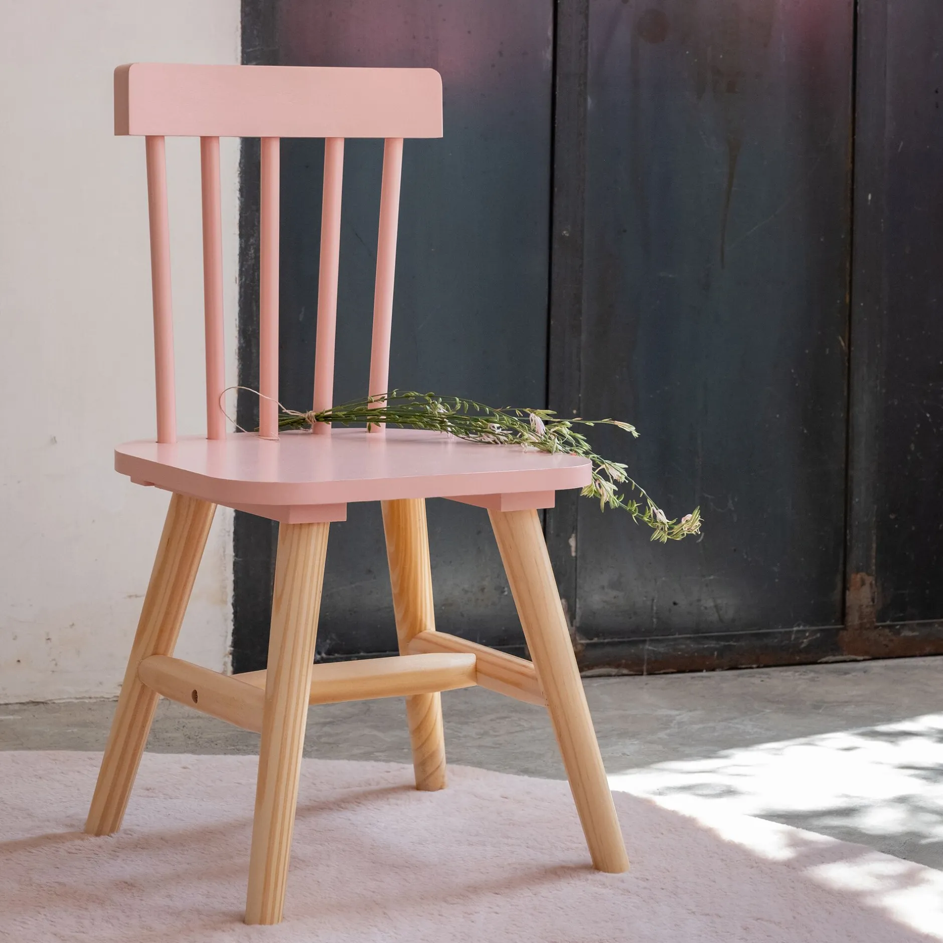 Table Et Chaise Enfant*alinea Chaise enfant en bois de hêtre - sable Rose