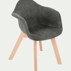 Table Et Chaise Enfant*alinea Chaise enfant en tissu avec accoudoirs - Vert