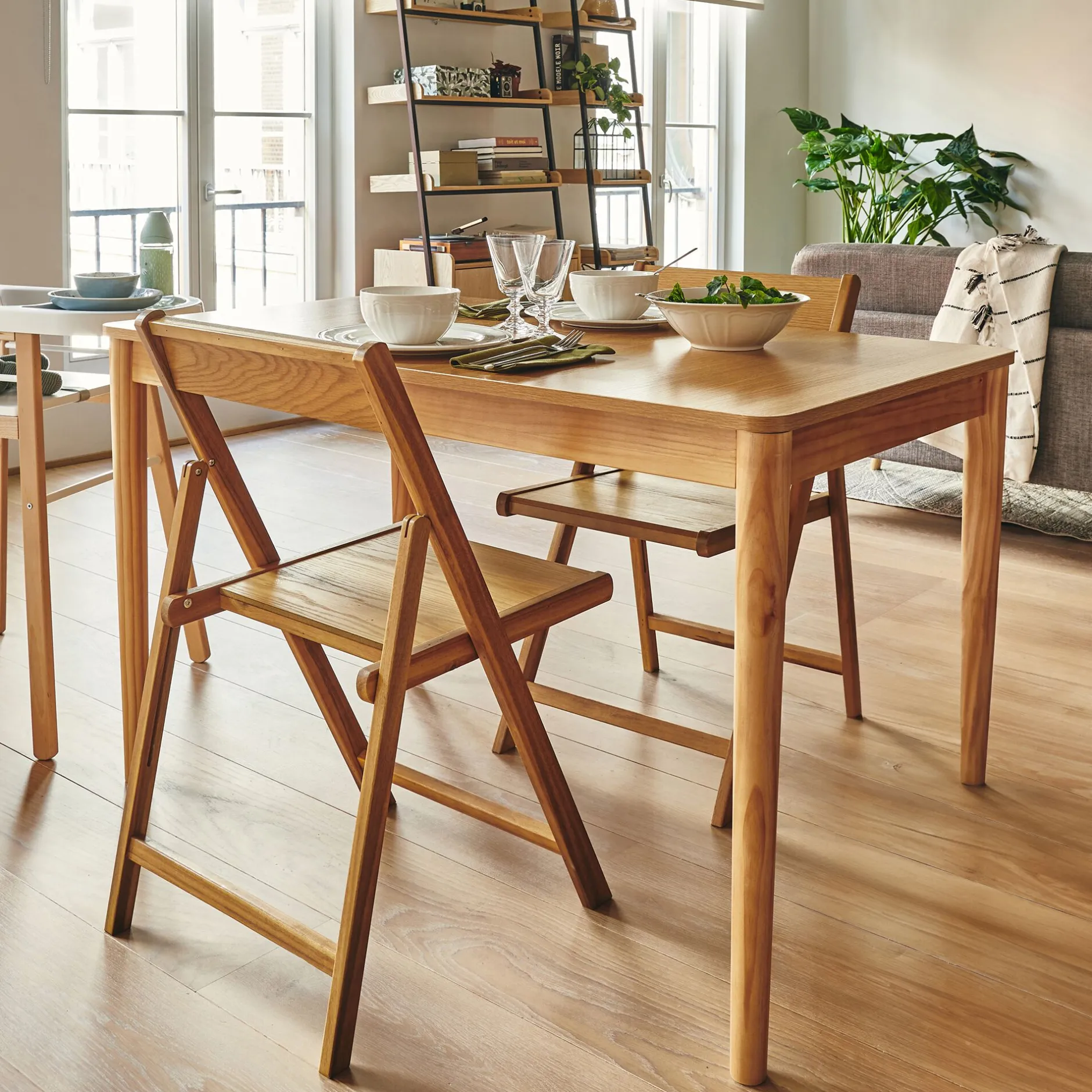 Chaise De Salle À Manger*alinea Chaise pliante en bois - Bois clair