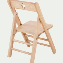Table Et Chaise Enfant*alinea Chaise pliante pour enfant en bois d'hévéa - Bois clair